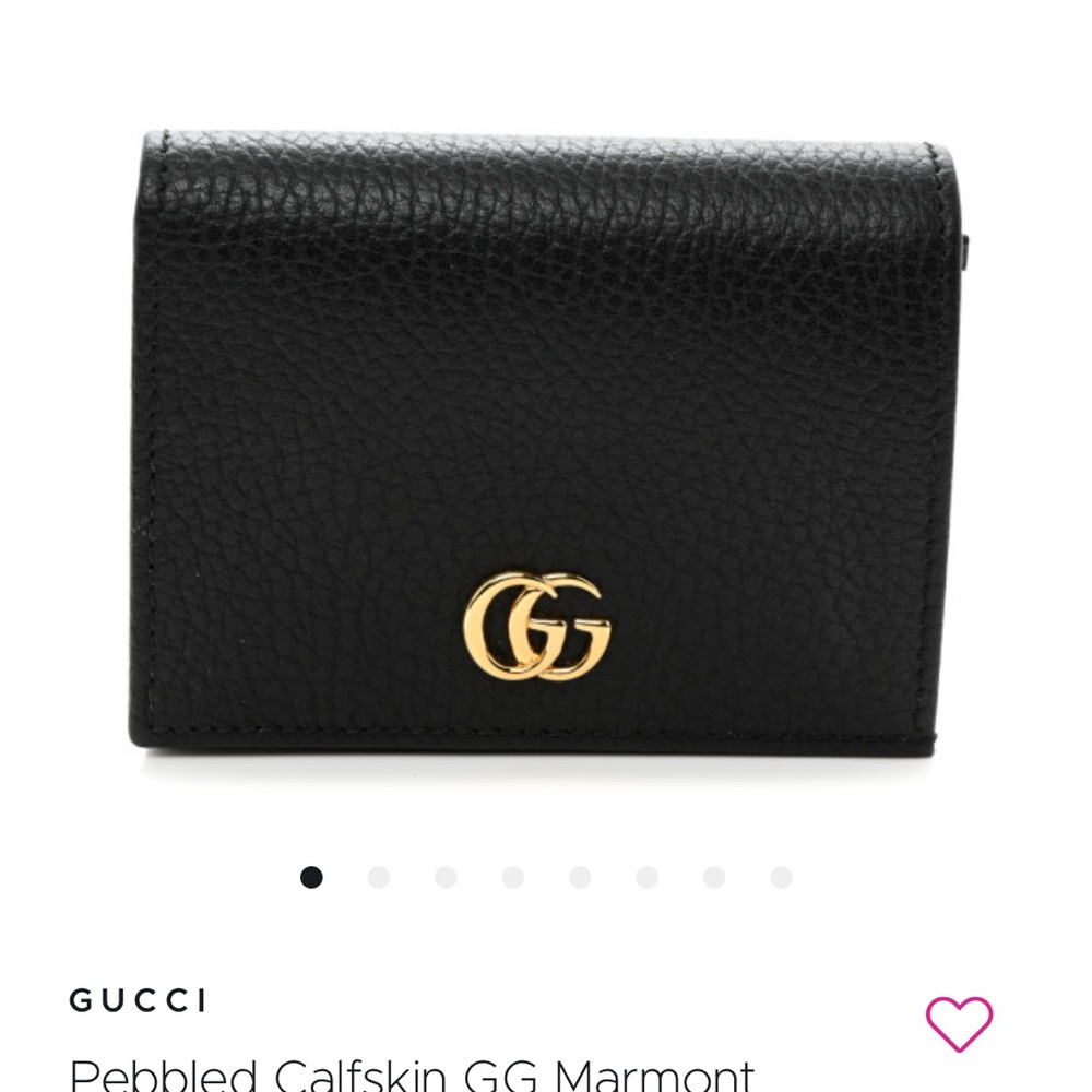 Gucci Marmont Leather Wallet